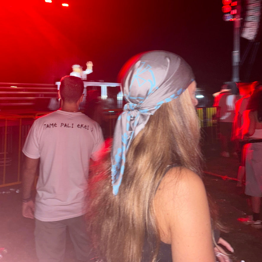 Mykonos Satin Scarf 70cm x 70cm