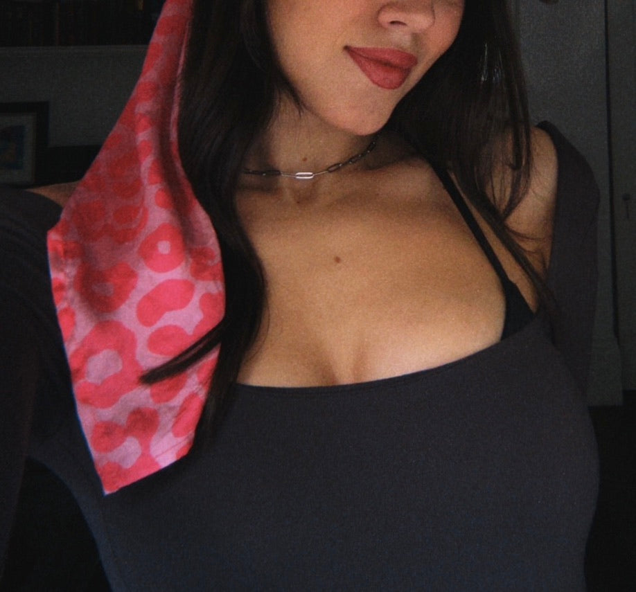 Greek Domes Satin Scarf 70cm x 70cm